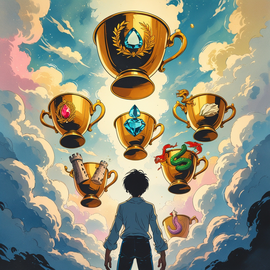 Seven of Cups